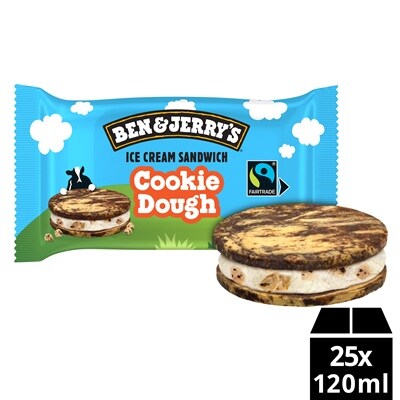 Ben & Jerry's Cookie Dough Sandwich 120ml